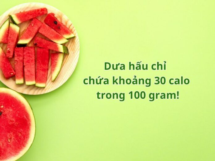 Dưa hấu - Lựa chọn tuyệt vời trong khẩu phần ăn (Ảnh: Internet)