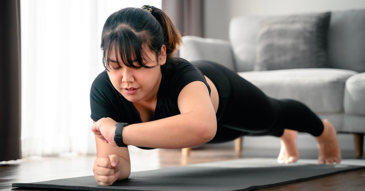 Plank giúp giảm cân hiệu quả