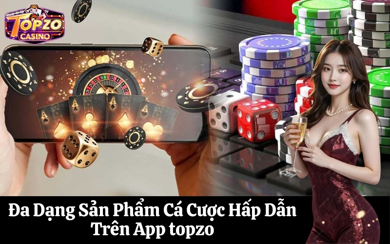 Đa Dạng Sản Phẩm Cá Cược Hấp Dẫn Trên App topzo