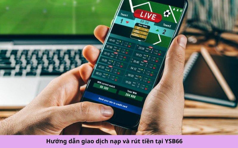 Hướng dẫn giao dịch nạp và rút tiền tại YSB66