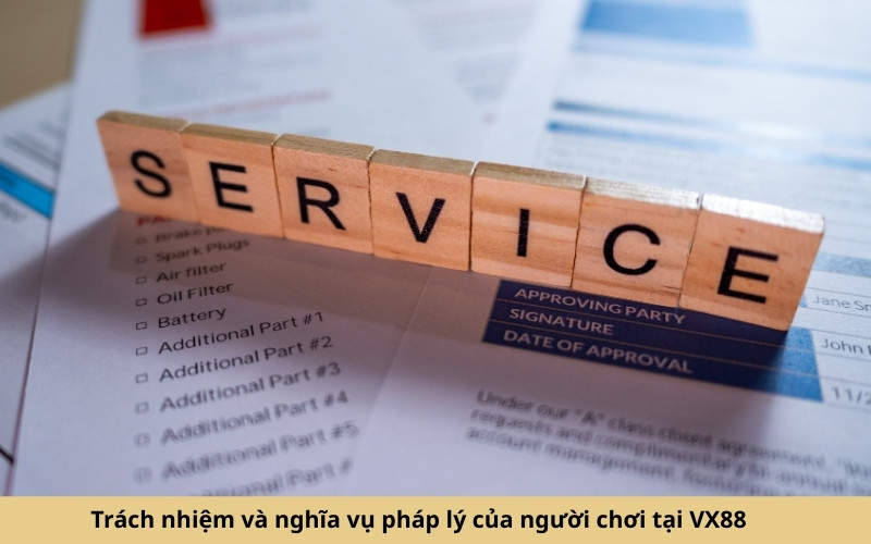 Trách nhiệm và nghĩa vụ pháp lý của người chơi tại VX88