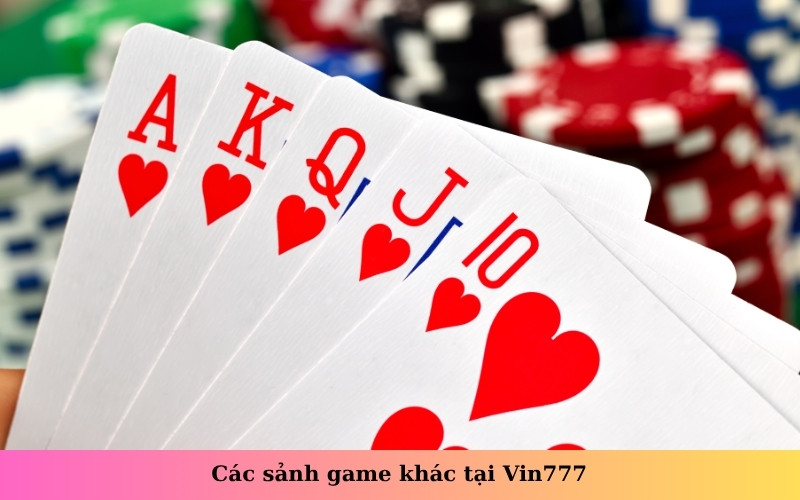 Các sảnh game khác tại Vin777